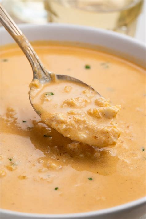 This she crab soup is rich, creamy, and delicious, made with plenty of lump crab, cream, dry ...