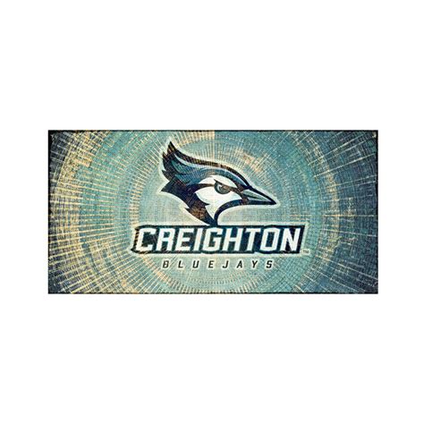 Creighton Bluejays Canvas - Big O Art - Unique Nebraska Art