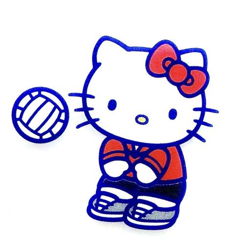 Hello Kitty / Volleyball | Hello kitty drawing, Hello kitty iphone wallpaper, Hello kitty pictures