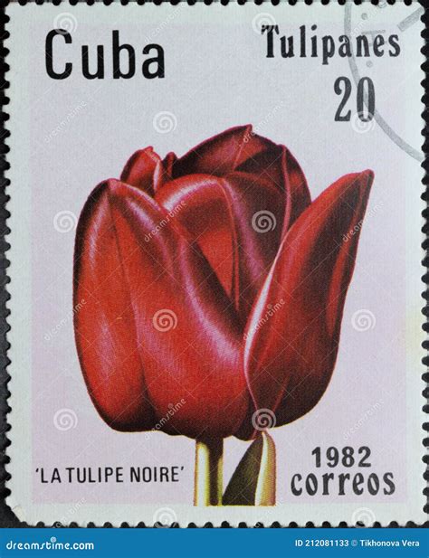 Postage Stamp Republic of Cuba Editorial Stock Photo - Image of global ...