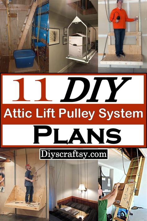 11 diy attic lift pulley system plans for garage – Artofit