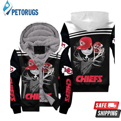 Jack Skellington Keeps Kansas City Chiefs Nfl Fan 3D Hoodie - Peto Rugs