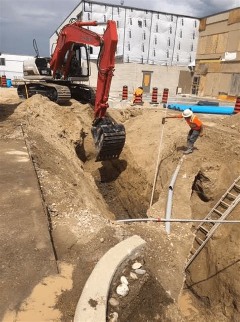 Water and Sewer Main Replacement – Fischer Excavating