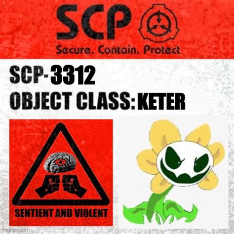 SCP Label Template: Keter - Imgflip