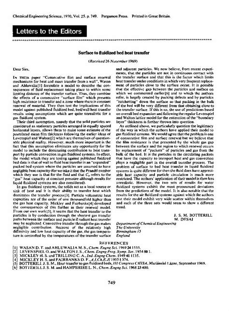 (PDF) Surface to fluidized bed heat transfer - DOKUMEN.TIPS