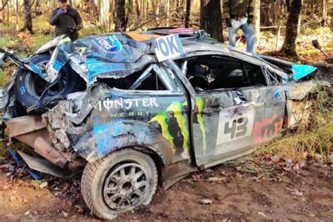 Watch Ken Block’s scary Rally America crash from inside the cockpit