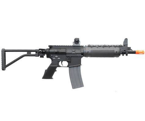 A&K Full Metal LR-300 CQB Airsoft Gun M4 AEG with Folding Stock ...