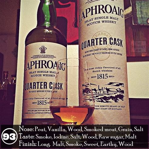 Laphroaig Quarter Cask Review - The Whiskey Jug