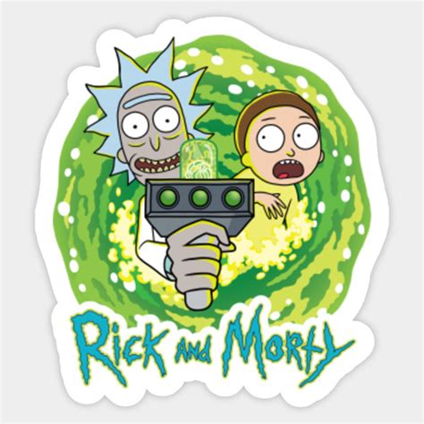 rick-and-morty - Rick And Morty - Sticker | TeePublic