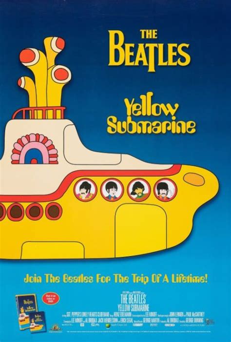 Yellow Submarine (1999) – Original DVD Movie Poster - Hollywood Movie ...