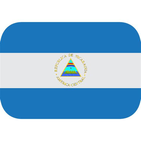 Nicaragua flag emoji clipart. Free download transparent .PNG | Creazilla