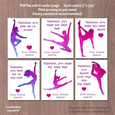 Printable Dance Cards - Printable Word Searches