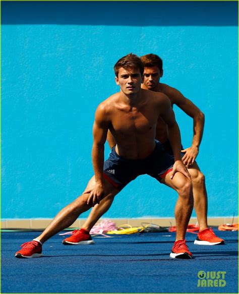 Tom Daley & Dan Goodfellow Train For Diving Synch Event in Rio: Photo 3726219 | Photos | Just ...