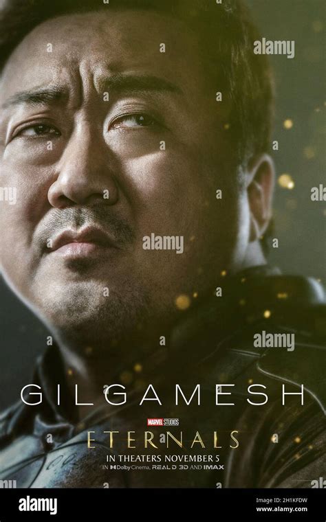 ETERNALS, US character poster, Ma Dong-seok as Gilgamesh, 2021. © Walt ...