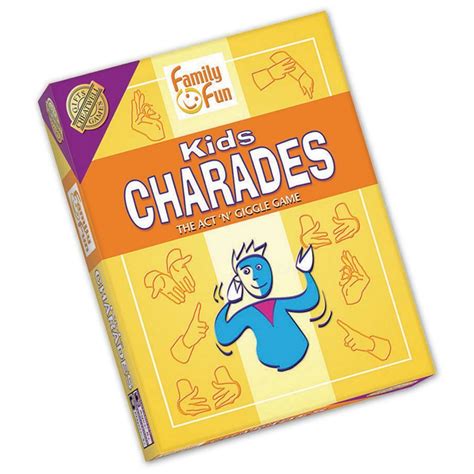 Cheatwell Games Kids Charades Game, Multicolor | Charades for kids, Charades game