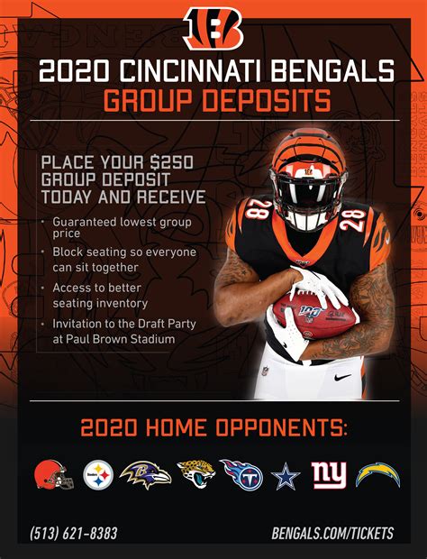 Cincinnati Bengals Tickets | Group Tickets - Bengals.com