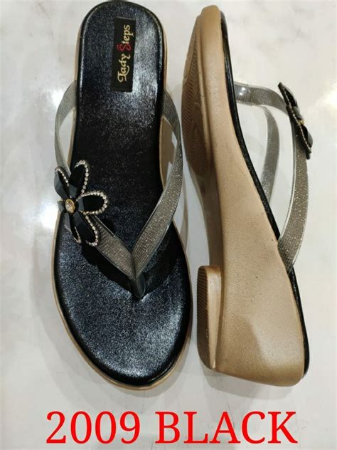 Heels Party Wear Ladies Fancy Chappal, Size: 8-12, Rs 220 /pair | ID: 22469099930