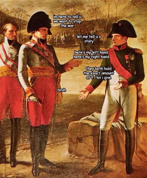 Napoleon | History jokes, Funny art history, History memes