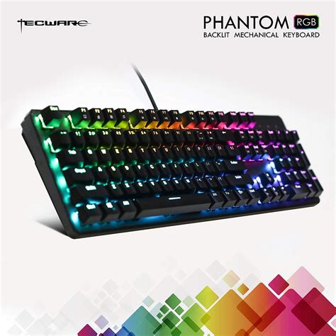 Tecware Phantom 104 Key Mechanical RGB Keyboard - Outemu Red | Store 974 | ستور ٩٧٤