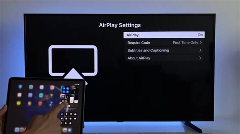 How to use AirPlay screen mirroring with a Samsung TV - from iPhone ...