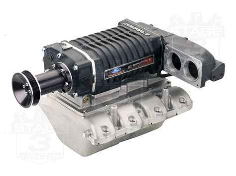 2005-2010 Mustang GT Whipple W140AX 500hp Supercharger Kit (Black) WK-2007