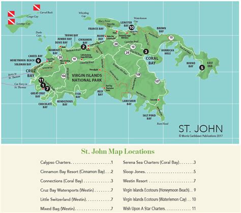 St John Island Map | Gadgets 2018