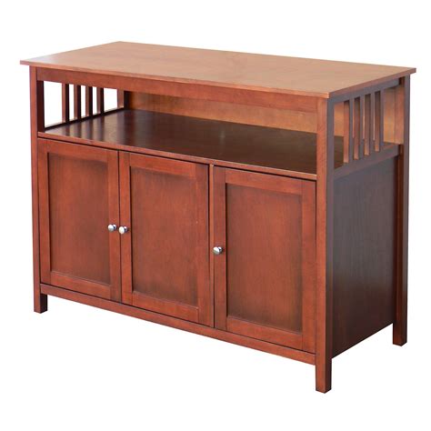 Hollydale Chestnut Mission Style Sideboard/ Sofa Table | Overstock.com Shopping - The Best Deals ...