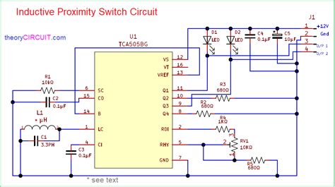 Inductive Proximity Switch Circuit