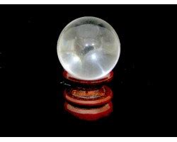Clear Quartz Mini Crystal Ball :: Feng Shui Crystal Sphere