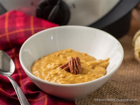 Crockpot Pumpkin Oatmeal Recipe - Moms with Crockpots