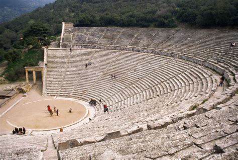 Layout of the Ancient Greek Theater