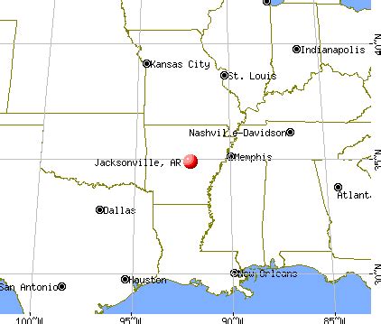 Jacksonville, Arkansas (AR) profile: population, maps, real estate ...