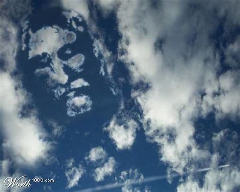 Jesus In Clouds | This looks exactly like the shroud of Turi… | bibleandnumbers1 | Flickr