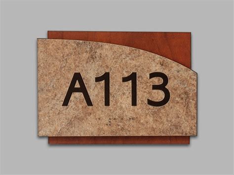 Room Number Signs - Braille - Inserts- Erie Custom Signs