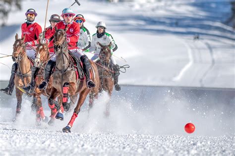 World-class players at the Snow Polo World Cup St. Moritz 2020 - The ...