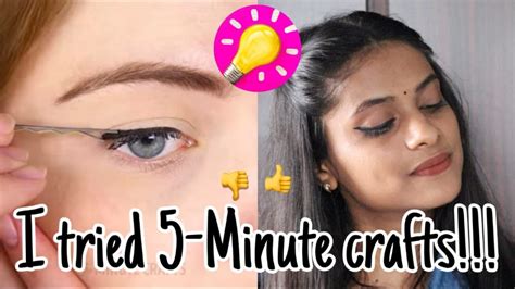 I tried 5-Minute Crafts beauty hacks | 5-Minute crafts | Do these actually work? - YouTube