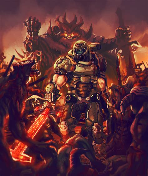 ArtStation - doom fanart