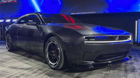 Dodge Charger Daytona SRT Concept debuts with "Fratzonic" EV exhaust