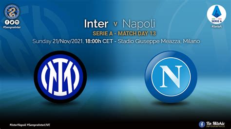 Official Starting Lineups - Inter Vs Napoli: Joaquin Correa, Andrea ...