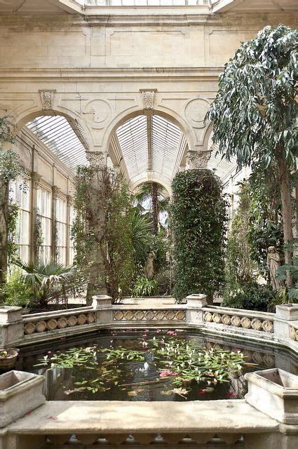 Victorian Greenhouse ~ on the grounds of the Castle Ashby manor house ...