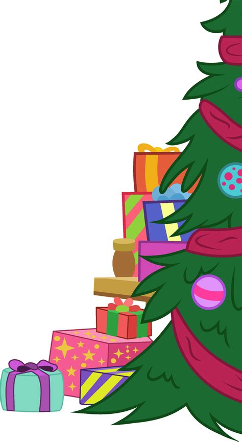 MLP FiM Vector #1 Christmas tree by VelveagicSentryYT on DeviantArt