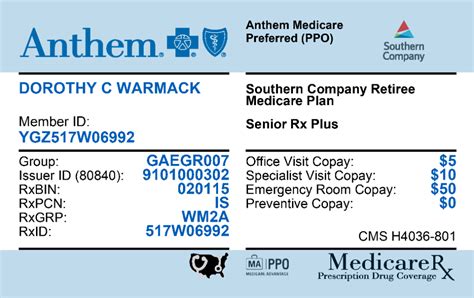 Anthem Medicare Preferred Ppo With Senior Rx Plus Group Plan / These ...