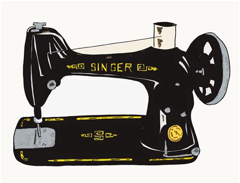 Gary Boyd, Artist Blog: Singer Sewing Machine - Illustration