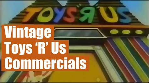 Old Toys R Us Commercials Through the Years 1970's - 2000's - YouTube