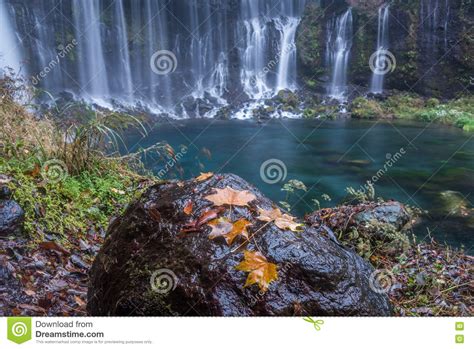 Shiraito waterfall stock photo. Image of asia, momiji - 76289066