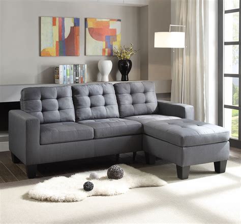 Tufted Sectional Couches : Classic tufted sectional perfect for a big space and a big family ...