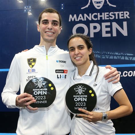 Ali Farag & Nour El Tayeb Crowned 2023 PSA Manchester Open Squash Champions - Manchester Squash ...