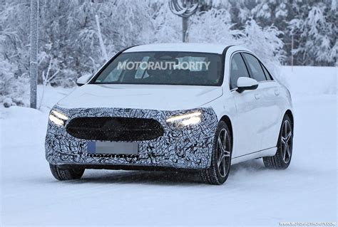 2023 Mercedes-Benz A-Class spy shots: Mid-cycle update on the way