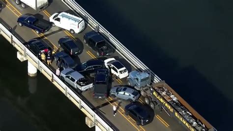 Chesapeake Bay Bridge reopens after multi-vehicle crash in dense fog injures 13 | Fox Weather