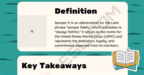 "Semper Fi" Meaning, Origin and Examples • 7ESL